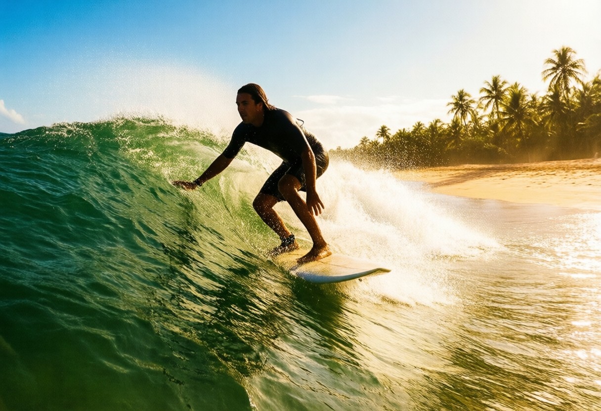 Fundamentos do Surf: Sua Primeira Onda